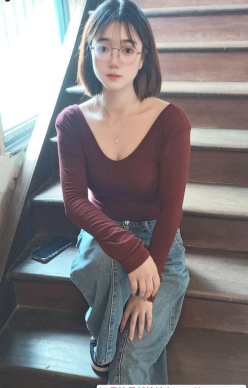 广州眼镜小娘野子 4